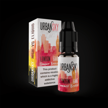 Urban Sky London 6mg 10ml Bottle and Box